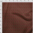 thumbnail image 3 of oneOone Polyester Lycra Fabric Leaves & Floral Block Print Fabric BTY 56 Inch Wide, 3 of 4