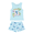 Stitch, variant on Bluey Toddler Girl Short Set, Sizes 12 Months-5T