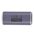 thumbnail image 1 of Adaptador USB tipo C NikouMX Hembra a Hembra Acoplador Extensor Confiable y Duradero, 1 of 8