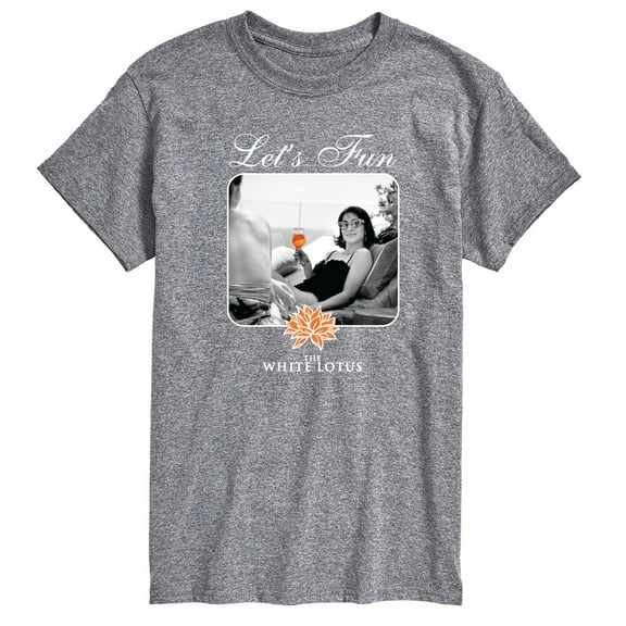 The White Lotus - Lets Fun - Men's Short Sleeve Graphic T-Shirt