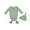 Lake green, variant on Faithtur Unisex Infants Knitted Swaddle, Round Neck Sleeping Blanket with Cap