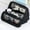 Black, variant on Nkmbld Pencil Case Large Capacity Clear Pencil Pouch with Zipper, Portable Pencil Case Pouch Organizer, Multi-Layer Aesthetics Makeup Bag, Pencil Box