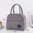 thumbnail image 2 of Bolsa de almuerzo con aislamiento para mujeres o hombres, lonchera impermeable y reutilizable, 2 of 5
