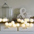 thumbnail image 5 of NETSENG Cotton ball fairy lights usb 10 LED cotton ball light string 2 meters warm white, 5 of 5