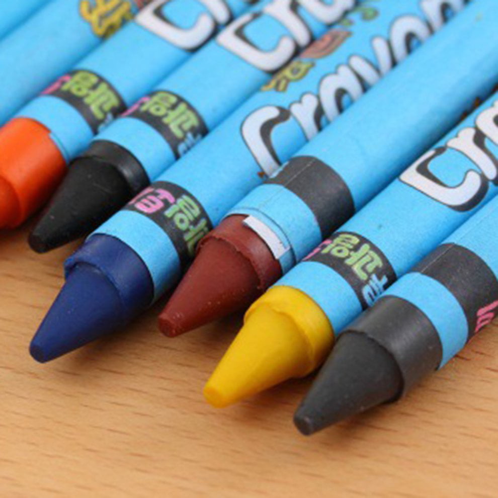 LeobooseLovely Non-Toxic Children Kids Crayon Oil Pastel Drawing Set School Office Safe Wax Crayon Pen Stationery Student Gift 