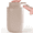 Smooth - Khaki, variant on BosilunLife Soap Dispenser, 12oz Refillable Ceramic Hand Soap Dispenser for Bathroom, 2CC Output, Wide Opening Design, Matte Dish Soap Dispenser, off-white