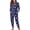 Butterfly Starry Sky Blue Pink, variant on SCRAWLGOD Halloween Ghost Bat Star Boo Violet Women's Breathable Pajama Sets Fall Casual Lightweight 2Pcs Sleepwear Pullover Anti-Wrinkle Long Sleeve Tops Long Pants Pockets, S