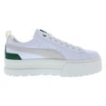 thumbnail image 2 of Puma Mayze Leather Womens Shoes Size 10, Color: Puma White/Vine, 2 of 5