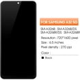 thumbnail image 4 of Screen for Samsung Galaxy A32 5G Screen Replacement for Samsung A326 LCD Screen SM-A326B,SM-A326U,SM-A326W Touch Display Digitizer Assembly Repair Parts?Black with Frame,Not Fit A32 4G, 4 of 7