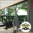 thumbnail image 4 of HUGFEGWE Indoor Bike Trainer Support Accessories, Stationary Bike Stand Core Rocker Feet, Shock Absorbing, Anti-Slip Natural Riding Set for Bicycle Trainer CJB91-123142, 4 of 9