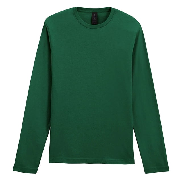 Gildan T-Shirt Uni à Manches Longues Softstyle pour Adulte