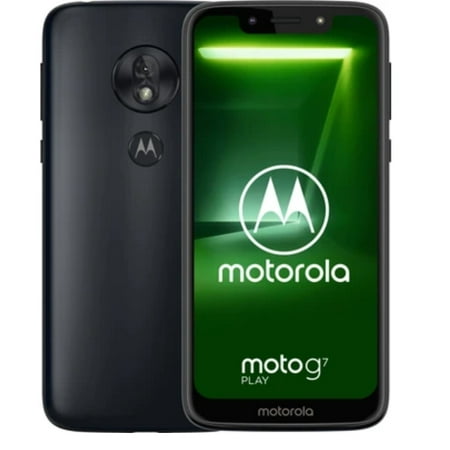 Motorola Moto G7 Play - 32GB - Starry Back - GSM/CDMA Unlocked - Excellent Mint Condition -90 Warranty - Used