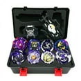 thumbnail image 2 of 8PCS Set Gyro Burst Launcher Portable Storage Box Boys Kids Toy Christmas Gift Black Set, 2 of 6