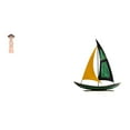 thumbnail image 1 of Estatua De Resina De Niña Tradicional China Y Escultura De Velero De Hierro En Miniatura, Adorno De Escritorio Feng Shui Para Dormitorio, Colección De Decoración De Oficina, 1 of 8