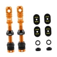 thumbnail image 1 of guohui 2 Pieces Tubeless Valve Stem Kit Presta Valve Core Removal Tool Integrated Spoke Orange, 1 of 8