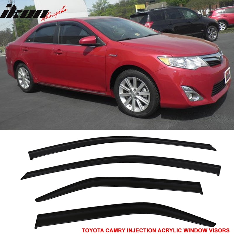 Fits 1216 Toyota Camry Acrylic Window Visors 4Pc Set