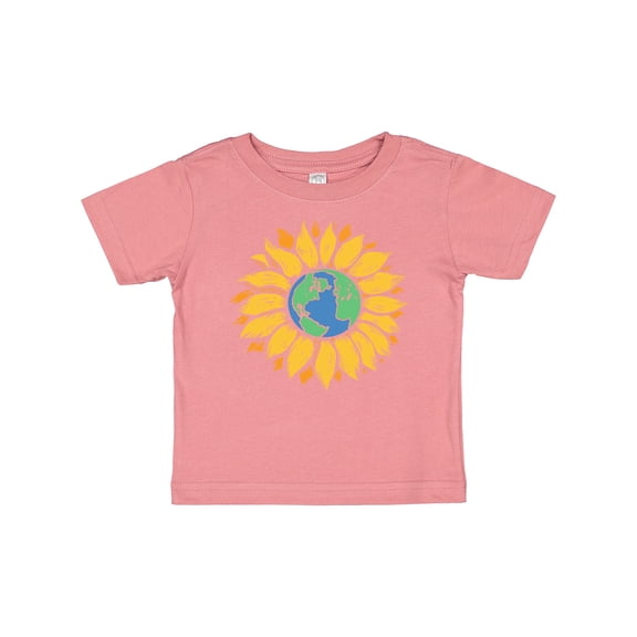 Inktastic Earth Sunflower Boys or Girls Baby T-Shirt