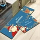 thumbnail image 5 of Alfombra decorativa navideña antideslizante para cocina, alfombra navideña para el hogar, 5 of 6