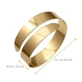 thumbnail image 2 of OULII 1Pcs Upper Arm Cuffs Steampunk Art Non Fading Arm Jewelry, 2 of 6