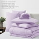 thumbnail image 5 of Juego de edredón CozyLux, color morado claro, tamaño king, 7 piezas, 5 of 8