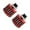 Red, variant on 2Pcs Air Filter Cold Air Intake Filter Breather 12mm Valve Cover Breather Filter For Car and Motorcycle(Red)