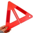 thumbnail image 4 of HLONK Emergency Triangle Reflective Roadside Triangles Safety Pvc Car Trunk Accessories Signs Warning Red, 4 of 6