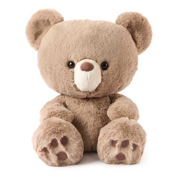 GUND Forever Friends: Kai Teddy Bear Plush Toy, Premium Stuffed Animal for Ages 0 and Up, Taupe, 12”