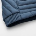 thumbnail image 4 of YgkuHd Men's Winter Hooded Windproof Thickened Puffer Jacket Solid Color Spliced Quilted Casual Zip Up Coat for Outdoor Daily Commute Wear, 4 of 7