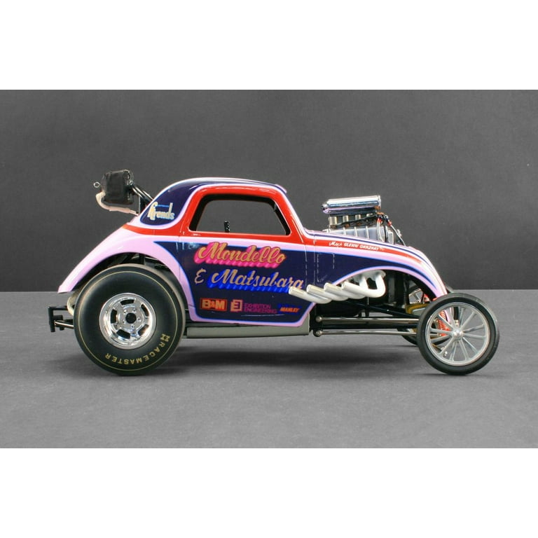 Altered Dragster, Pink /Blue - Acme A1800815 - 1/18 scale Altered Dragster, Pink /Blue - Acme A1800815 - 1/18 scale