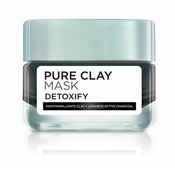 L'Oréal Pure Clay Mask Detoxify Clay Mask - Purifying (For Normal To Combination Skin) New In -