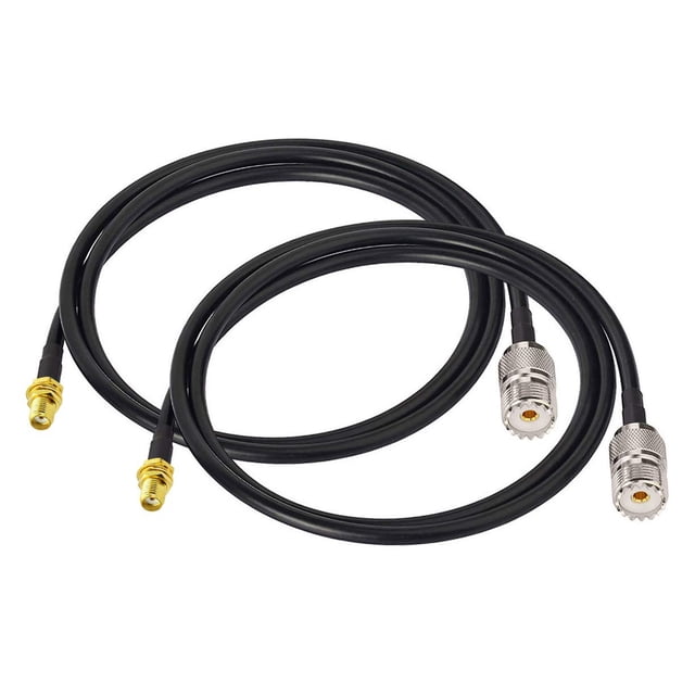 Cable adaptador de antena BINGFU SMA hembra a UHF SO239 hembra