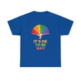 thumbnail image 4 of It's OK to Be Gay Genderqueer Pride Day Rainbow Lesbian Gay Plus Size Tops for Women, 4 of 8
