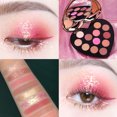 thumbnail image 2 of Paleta de Sombras en Forma de Corazón con 12 Tonos Brillantes y Mate, Incluye Brocha, Ideal para Maquillaje de Fiesta, Casual o Bodas, Portátil y Fácil de Usar, Diseño Elegante y Moderno., 2 of 6