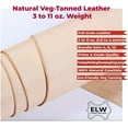 thumbnail image 3 of ELW Vegetable Tanned Leather 3/4oz 5/6oz 6/7oz 8/9oz 9/10oz 11/12 oz 1-4.8mm Special Priced Bundle Sets Cowhide Full Grain Leathercraft Holsters Knife Sheates Coasters Emboss Stamp Tool, 3 of 9