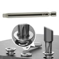 thumbnail image 5 of 12 Sizes 1PC 1/4" Hex Driver Bit Tamper Proof Security Drill Magnetic Bit Hollow Torx Screwdriver Bit 75mm T6-T40 Series, T40 Hole, Power Tool Accessory, 5 of 12