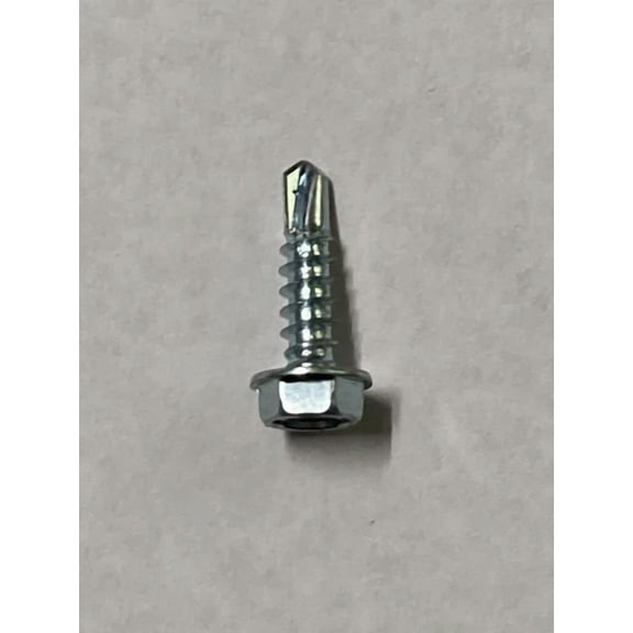 #8 X 5/8" Hex Washer Head 1/4 Drive Self Tapping Drill Sheet Metal Screw Lot 400