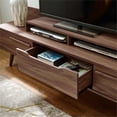 thumbnail image 5 of Allora Modern Laminate Wood TV Stand for TVs up to 74" in Walnut, 5 of 5