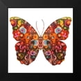 thumbnail image 2 of Dean Russo Collection 15x15 Black Modern Framed Museum Art Print Titled - Kamasi Butterfly, 2 of 5