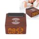 thumbnail image 5 of Altavoz Multifunción, 90Hz-18KHz Reloj Despertador De Madera Altavoz Inalámbrico Puerto De Carga USB 3-8h Tiempo De Reproducción 4 Ohm 2-3h Tiempo De Carga Para Teléfonos, 5 of 8