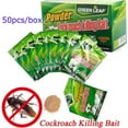 thumbnail image 7 of YZHM 50pcs Effective Powder Cockroach Killing Bait Roach Killer Pesticide Insecticide, 7 of 7