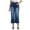 Blue, variant on Wide Leg Jeans for Women Stretch High Waisted Straight Leg Denim Pants Boyfriend Mom Jeans (Bronze, S)
