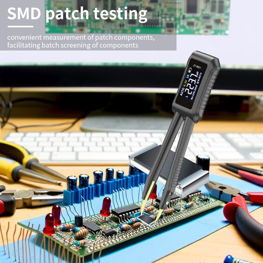 yaaqii ZT-MD1 Digital Multimeter Intelligent Tester LCR for SMD Resistors and Inductors
