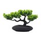 thumbnail image 1 of Plantas artificiales, vegetación, bonsái, decoración, maceta pequeña falsa, planta artificial de interior para Verde 35x21cm, 1 of 9