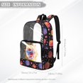 thumbnail image 7 of FKELYI 17 Inch Clear Backpack for Boys & Girls, Kids Backpack See Through Schoolbag Starry Lightning Basketball Print Spacious Bookbag Travel Bags for Elementary Student, 7 of 7