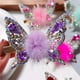 thumbnail image 2 of Pinzas para el cabello con forma de mariposa: las más nuevas de 2024, pinzas para el cabello con forma de mariposa en movimiento, pasadores con forma de pico de pato y mariposa voladora con diamantes, 2 of 6