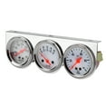thumbnail image 2 of Triple Gauge Cluster,Universal 3 in 1 Car Instrument Oil Press Meter Highly Recommended, 2 of 14