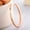 Rose Gold, variant on Women's Stainless Steel Bracelet Jewelry Crystal Bracelet With Cube Zircon Hinge Jewelry oval Bangle Christmas Valentines Birthday Gifts for Women