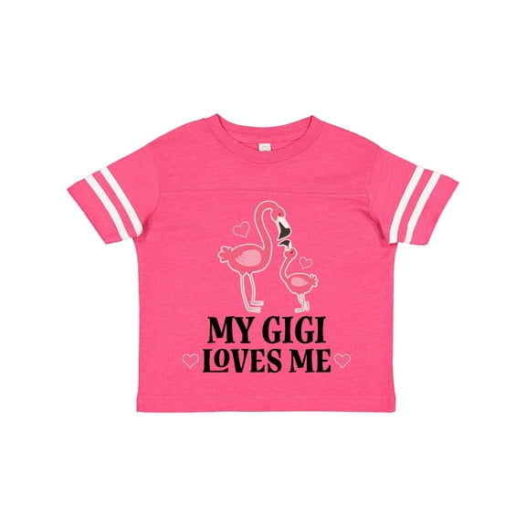 Inktastic My Gigi Loves Me Flamingo Girls Toddler T-Shirt