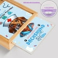 thumbnail image 4 of Just a Certified Nursing Assistant Cna Who Loves Her Dachshund Acrylic Plaque with Wood Photo Frame Box Wiener Dog Lover Gifts Idea Light Box - 00003, 4 of 5