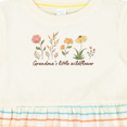thumbnail image 4 of Inktastic Grandma's Little Wildflower Girls Baby Dress, 4 of 5